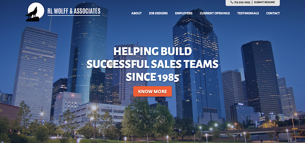 RL Wolff Associates Helping build successful sales teams since 1985