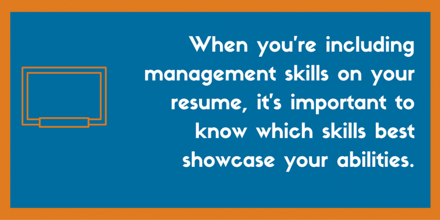 Including Management Skills