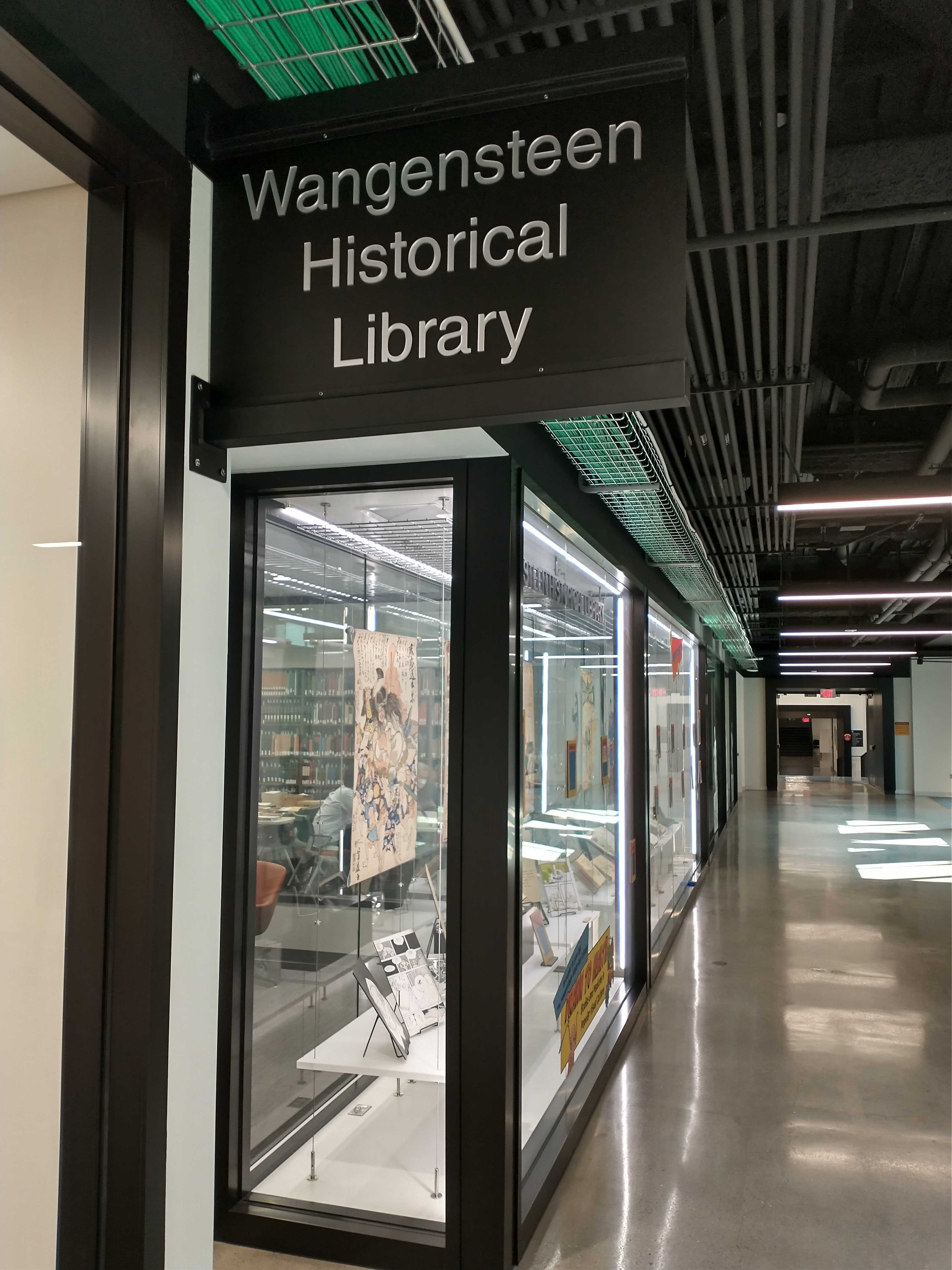 Exterior of Wangensteen Historical Library - a partner of Plant/People