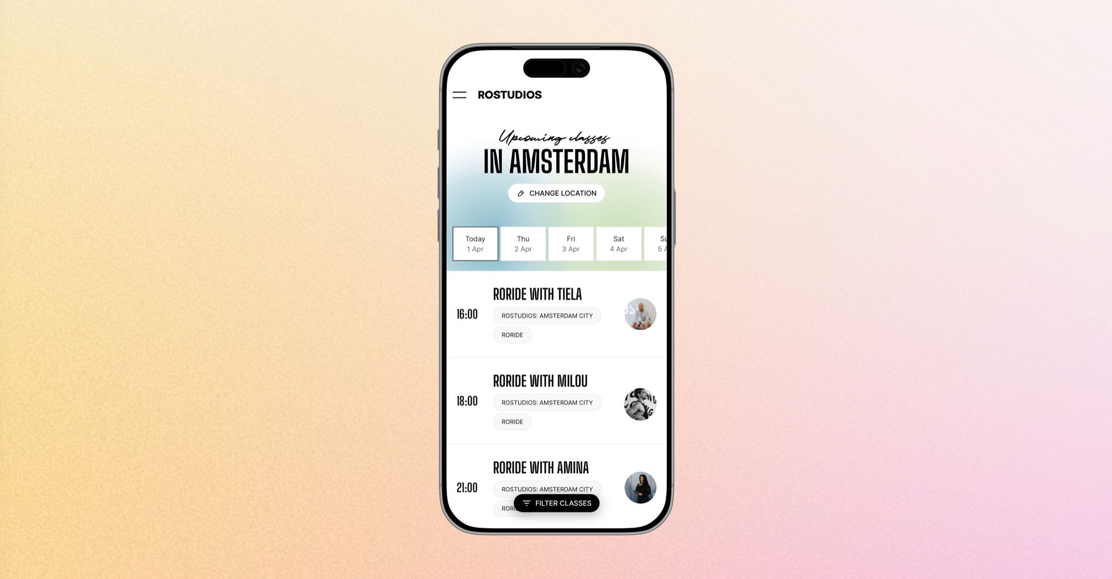 Phone With Rostudios App