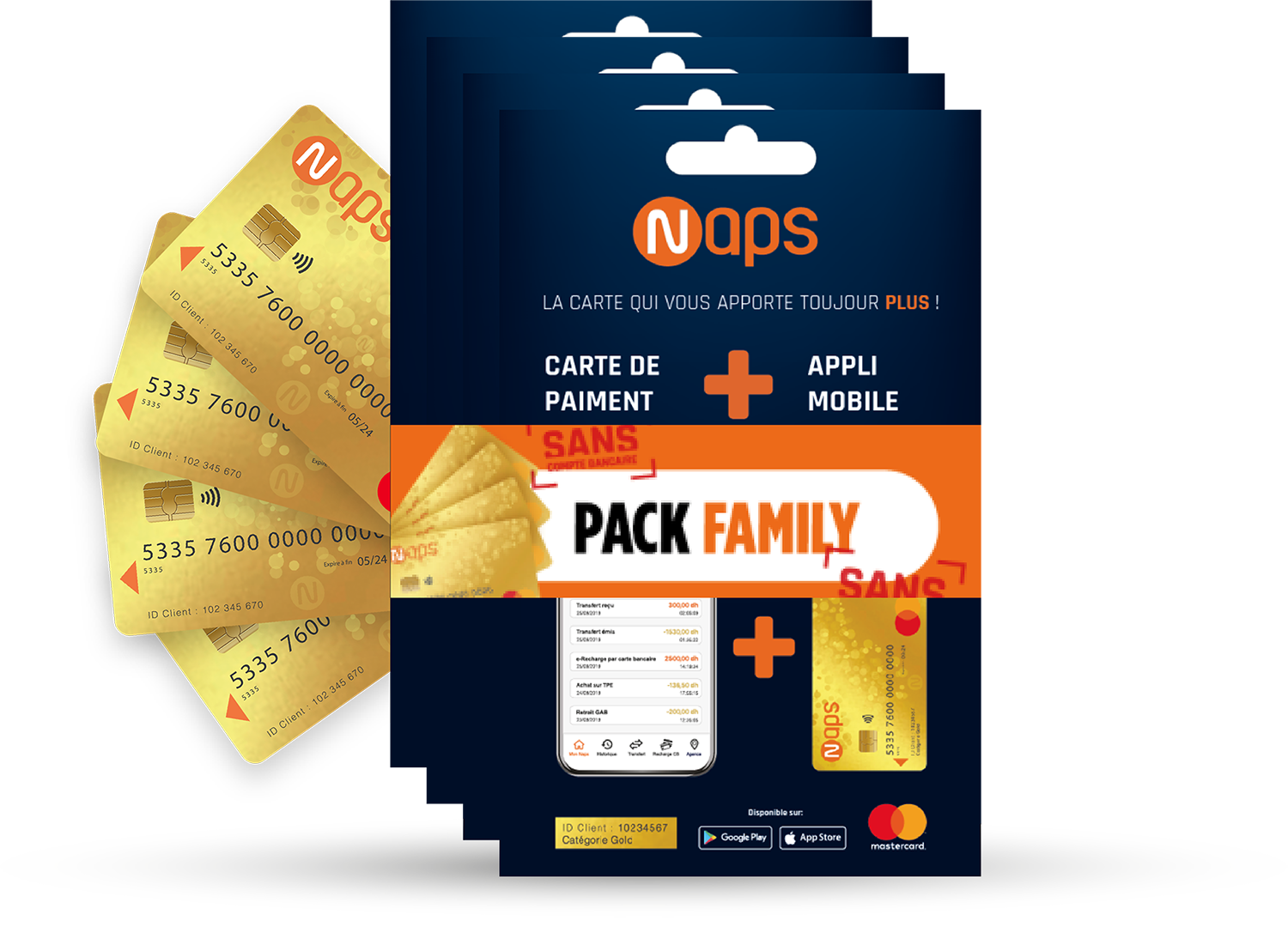 Avec NAPS Family, la vie de chef de famille devient PLUS simple !