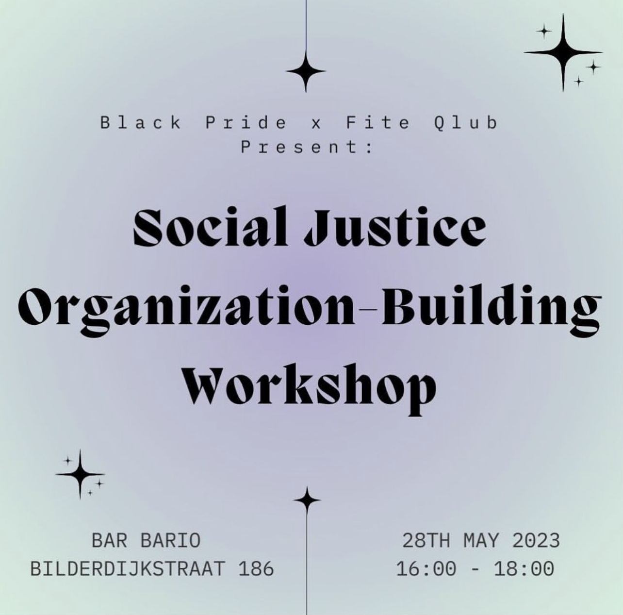 cover for event Social Justice Organization-Building Working 