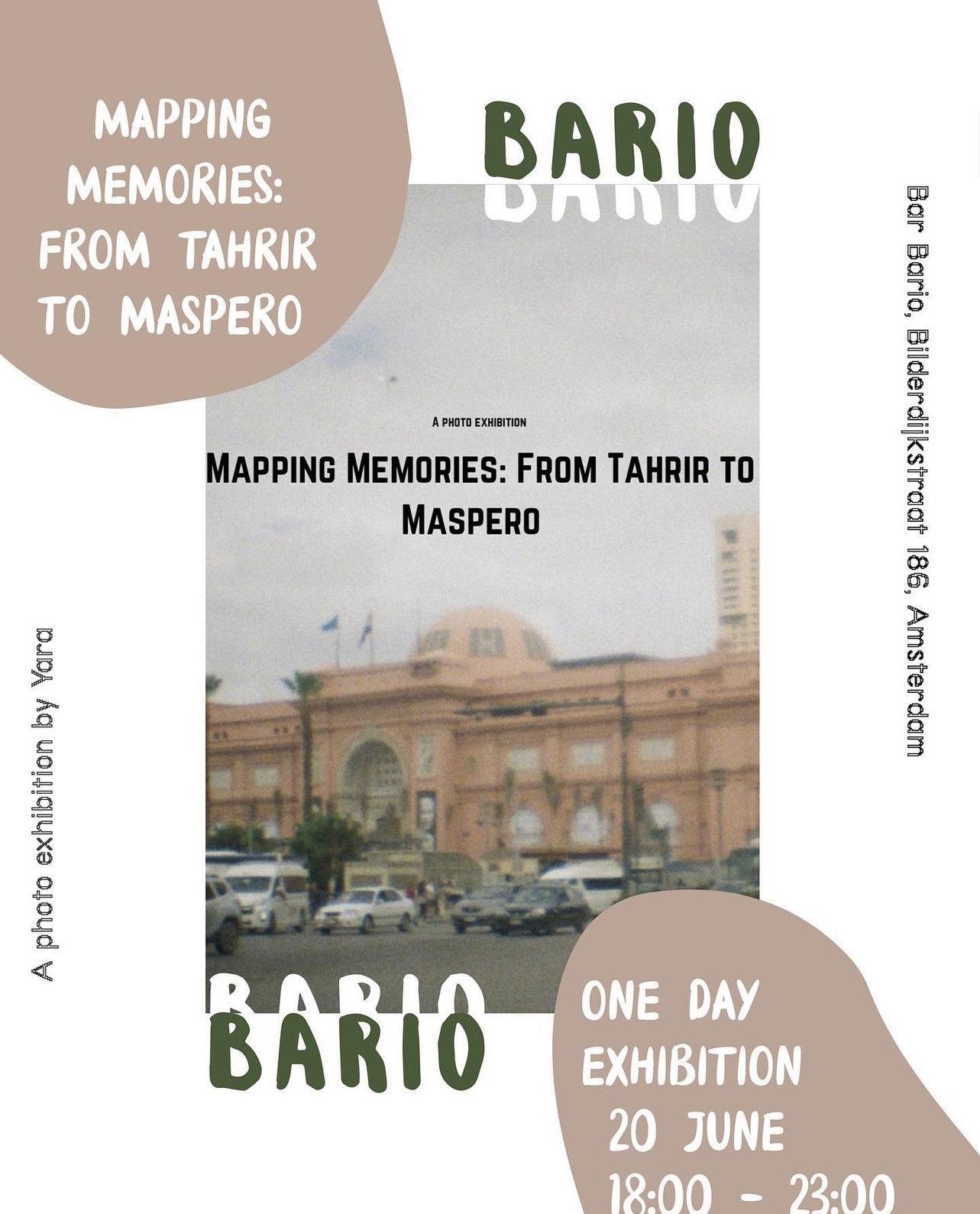 cover for event Mapping Memories : From Tahrir to Maspero 