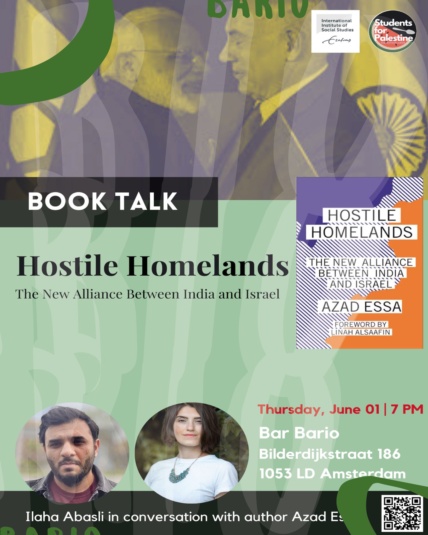 cover for event Book Talk : Hostile Homelands