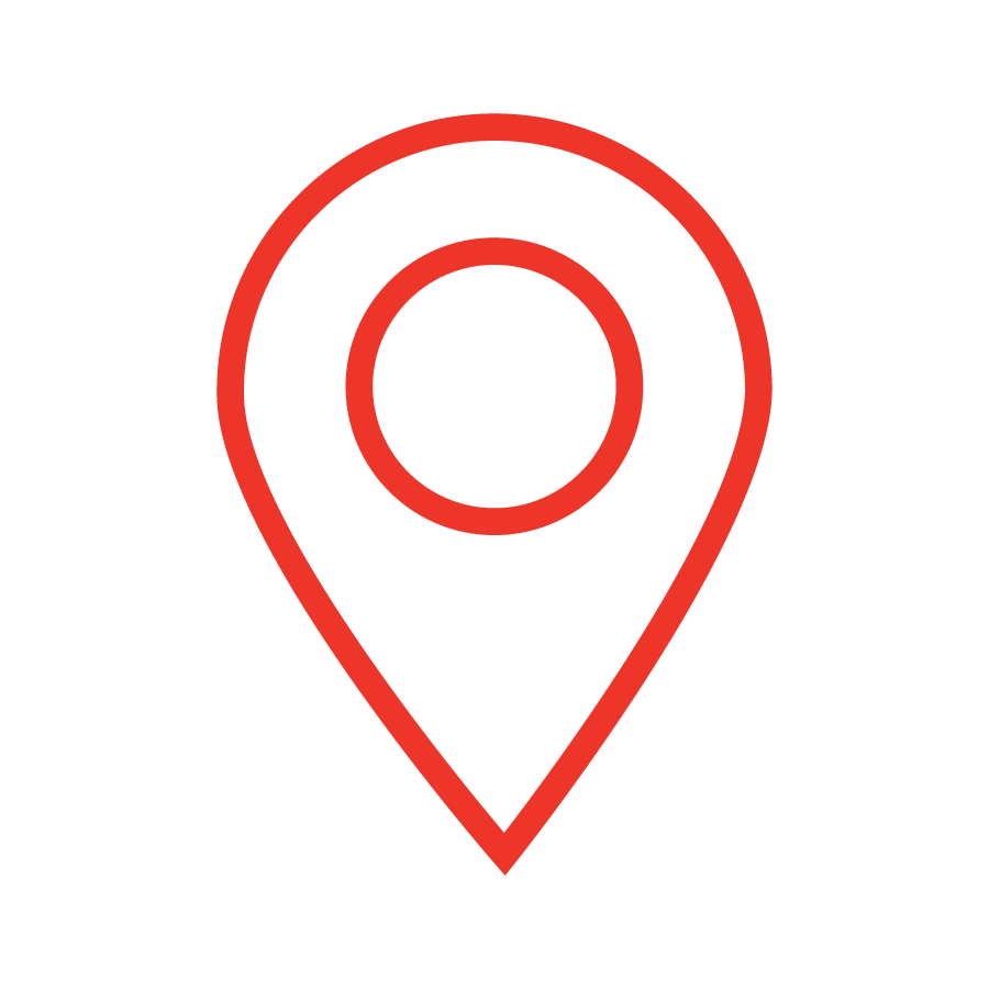 map marker icon in red