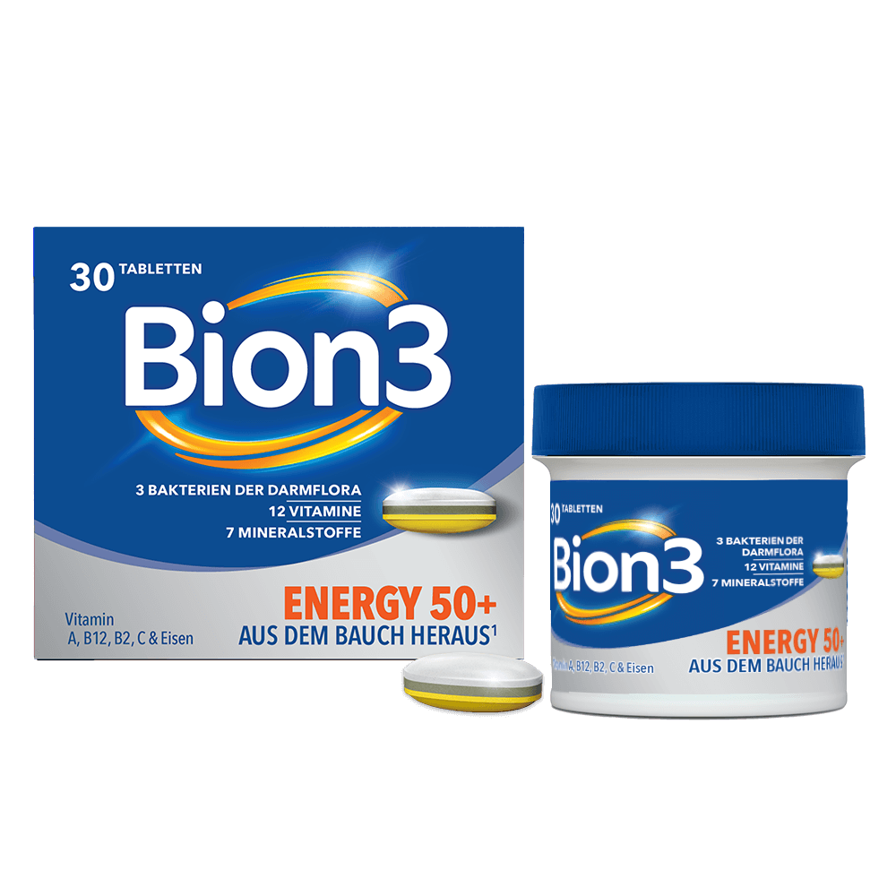 Bion 3 Energy 50 + 30 Produktverpackung und Verpackung