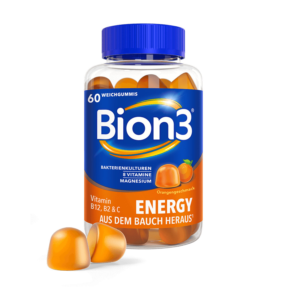BION3 Energy Weichgummis Produktverpackung