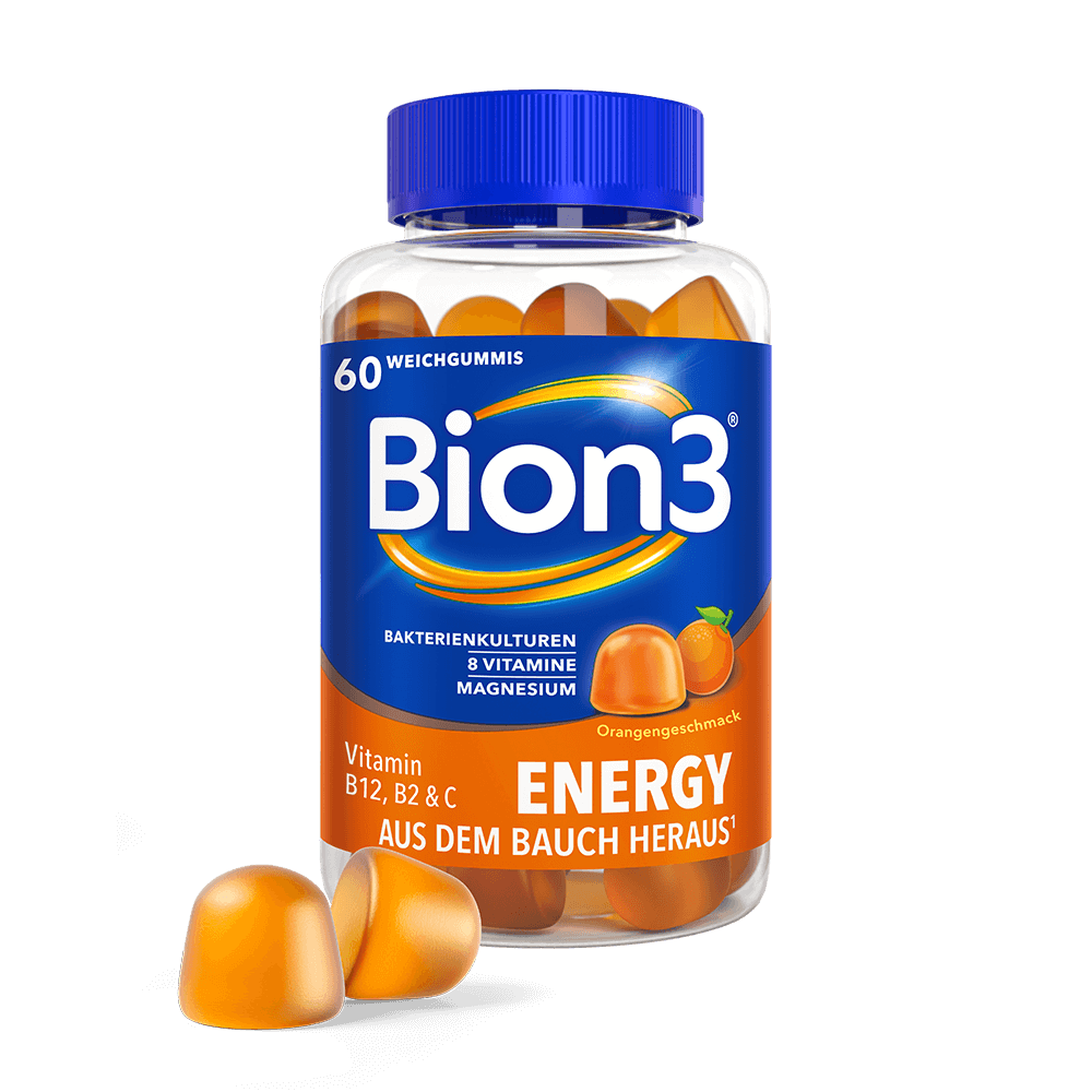 BION3 Energy Weichgummis Produktverpackung