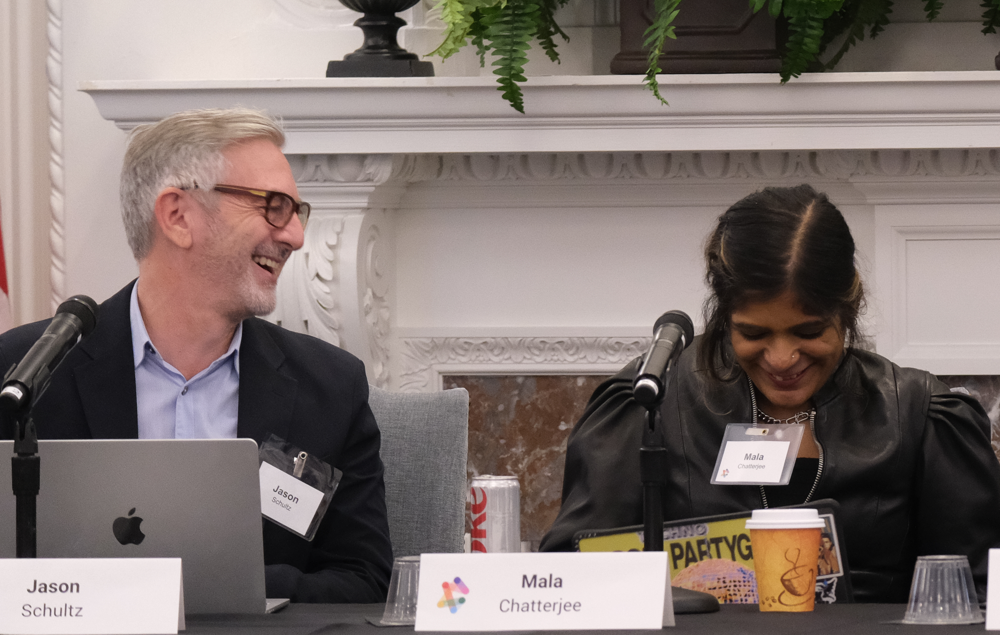 Professors Jason Schultz and Mala Chatterjee