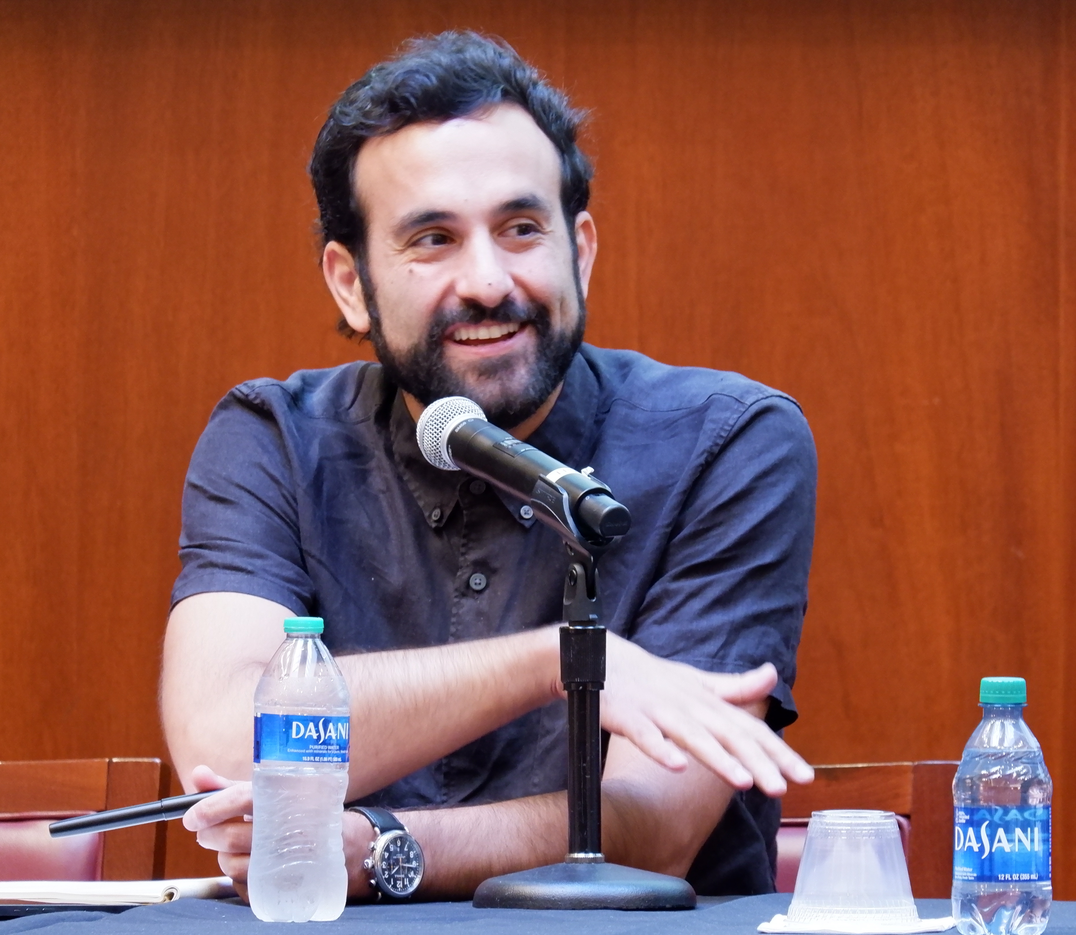 Kayvan Ghaffari on the AI and copyright panel