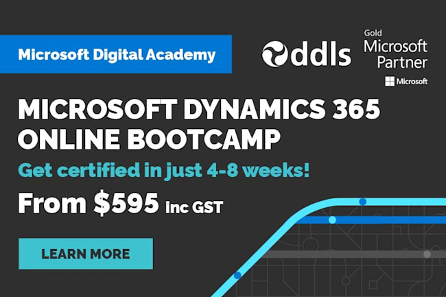 Dynamics 365 Bootcamp Ad