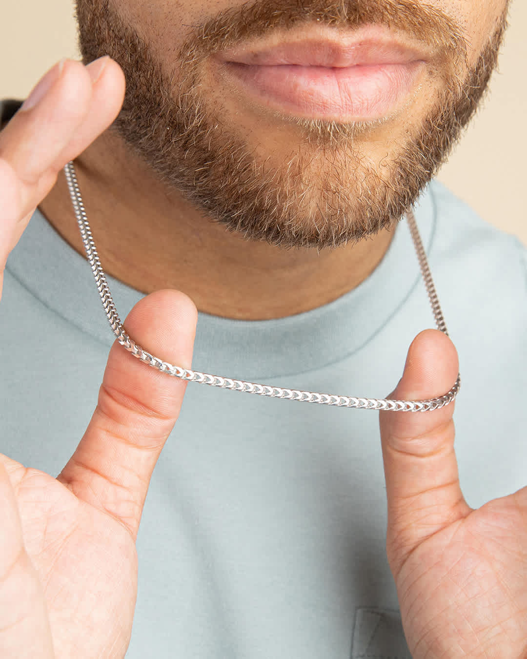 Italian Made - Franco Chain Silver