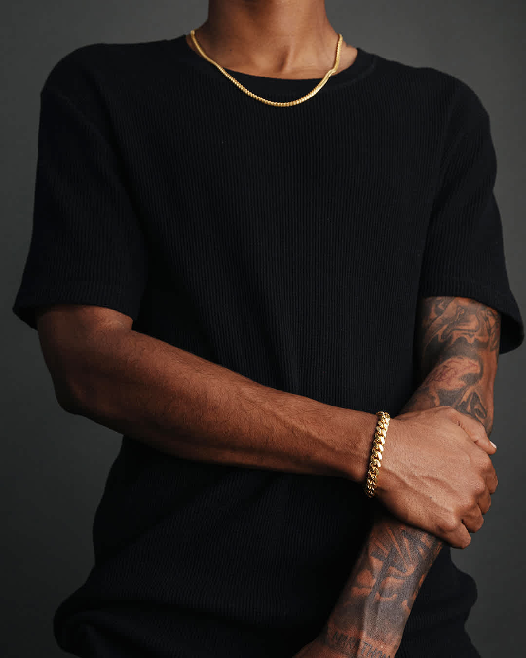 Timeless Style - Cuban Bracelet Gold Bonded