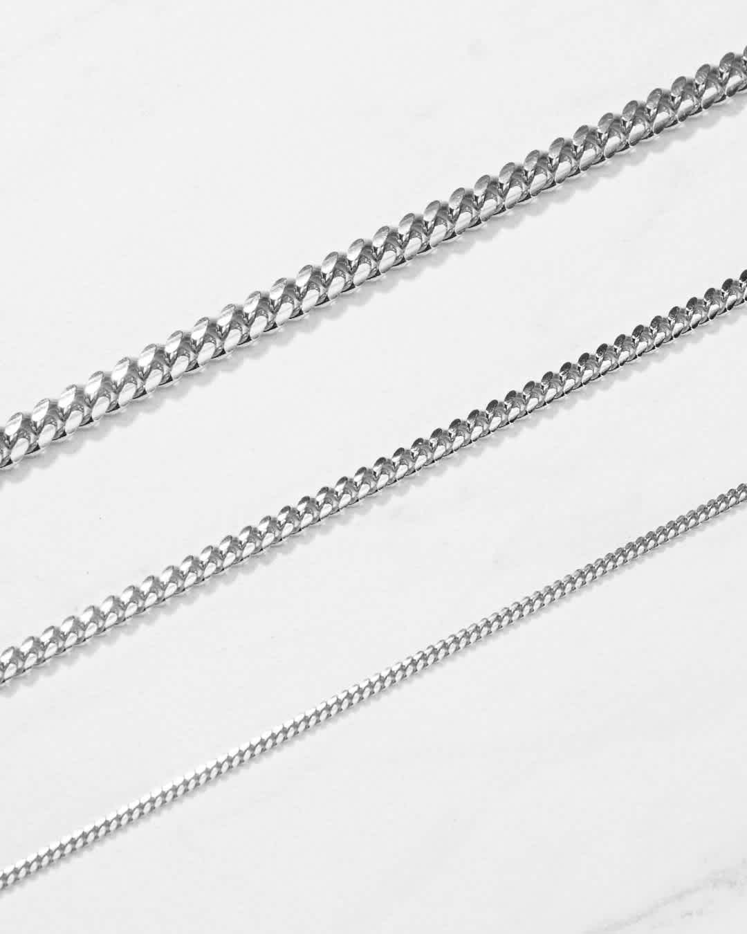 No Compromises - Cuban Chain Silver