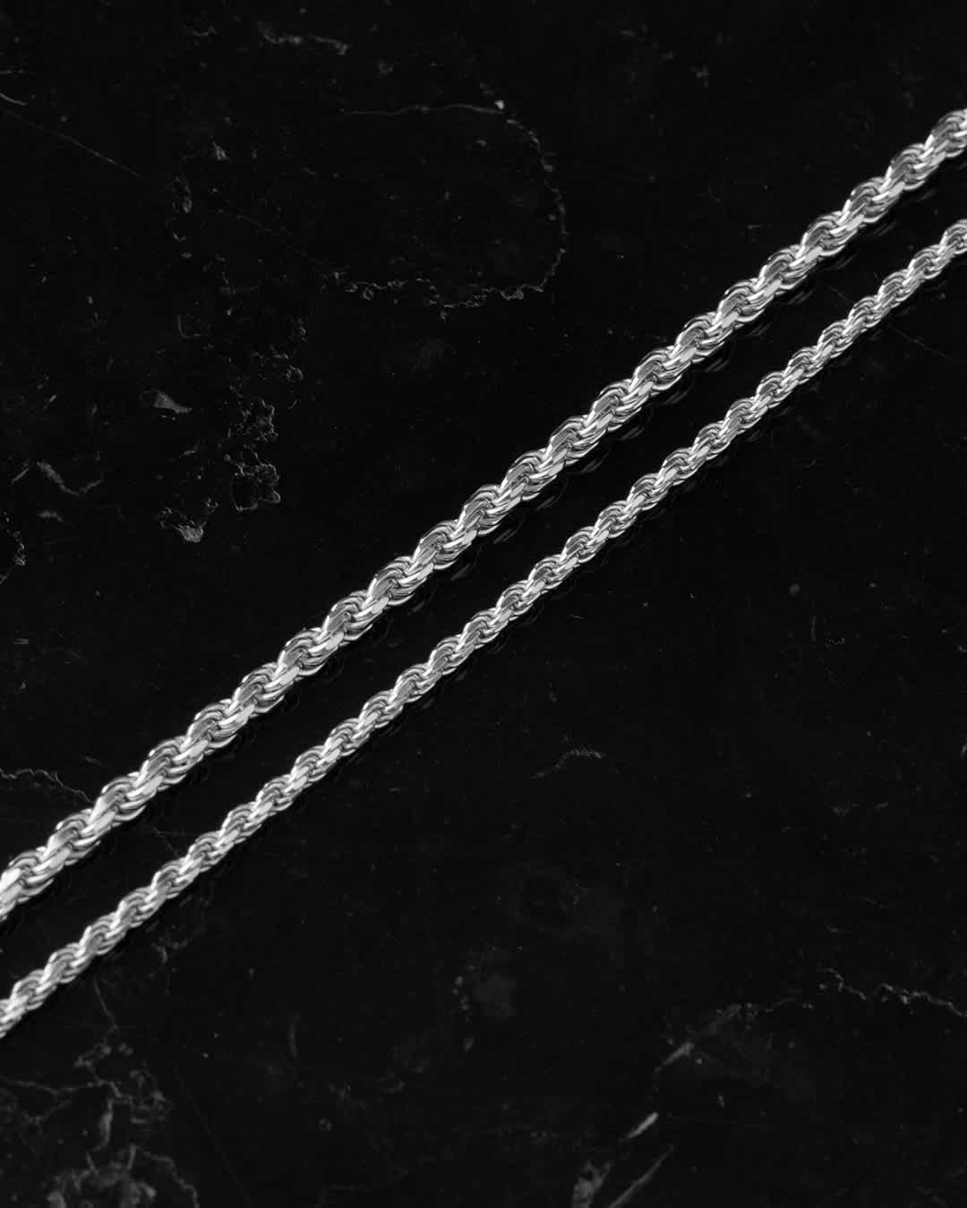 No Compromises - Rope Stack Silver