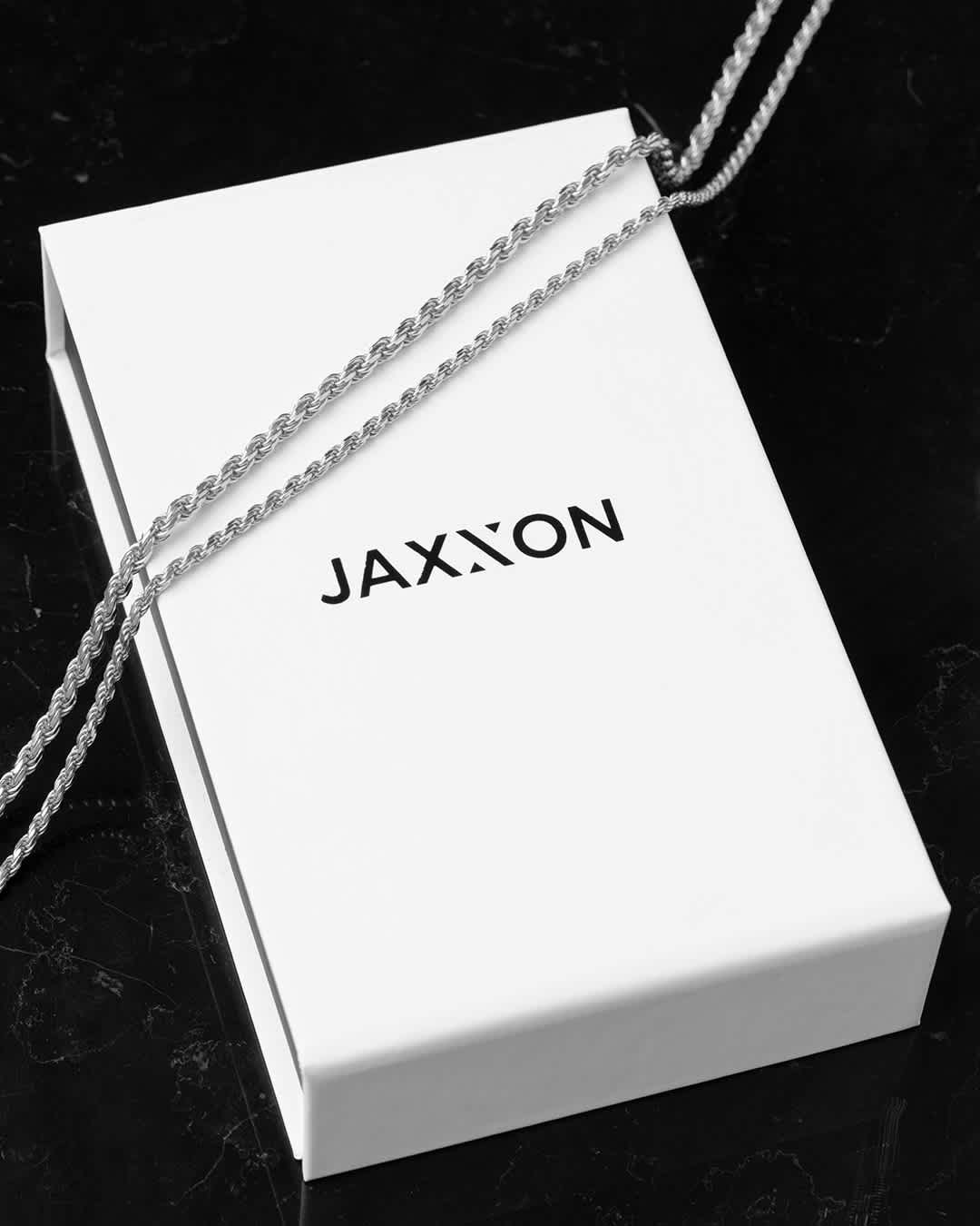 Italian Made - Rope Stack Silver