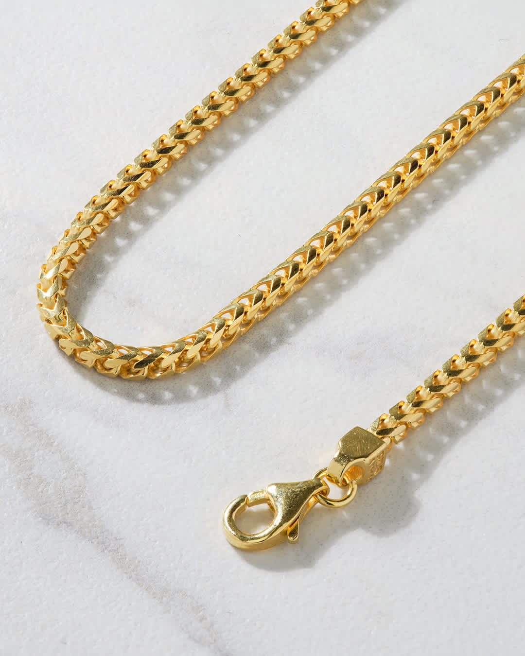 No Compromises - Franco Chain Gold Bonded
