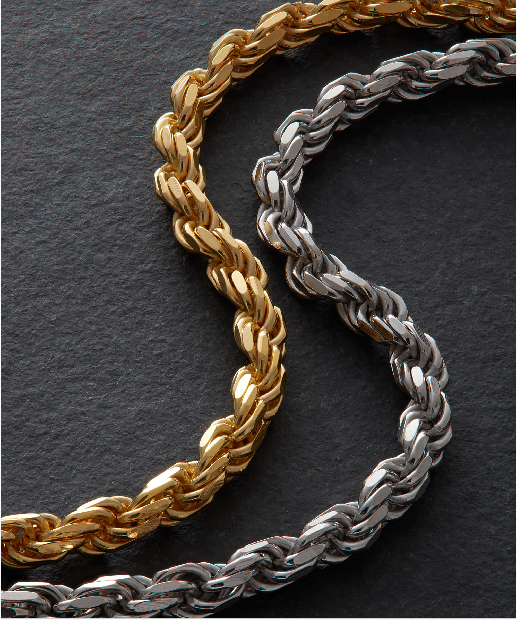 No Compromises - Rope Chain Silver