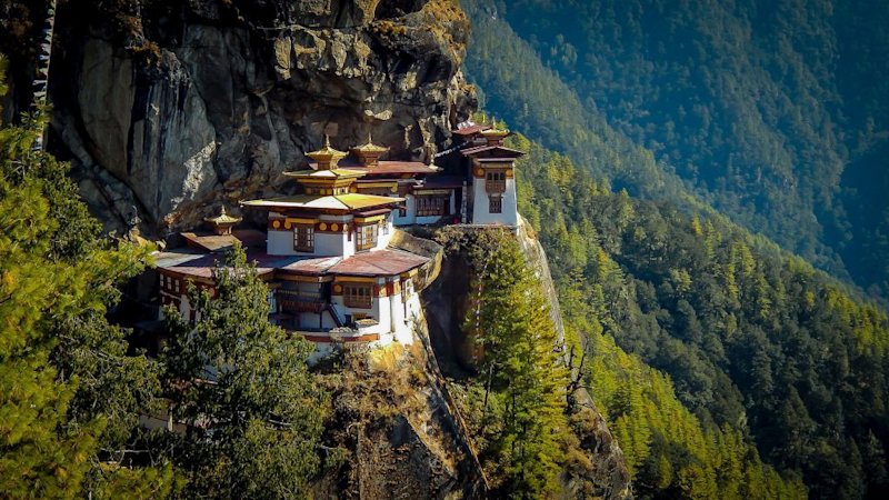 Tiger's Nest in Bhutan