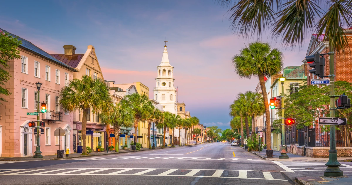 Charleston South Carolina Cityscape