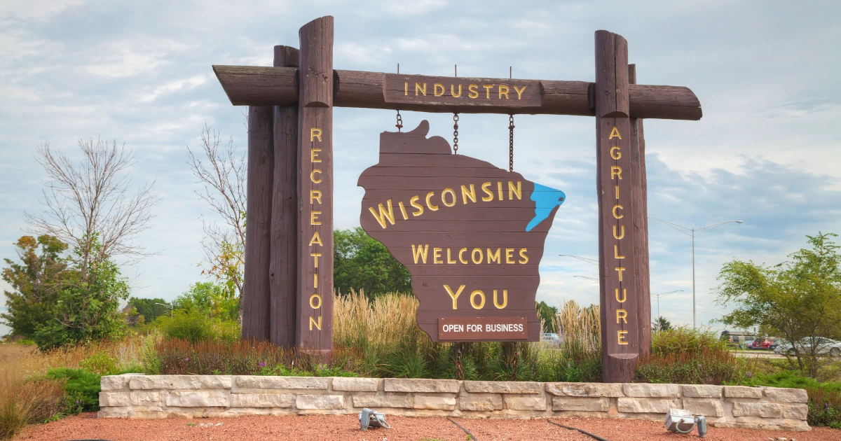 Welcome to Wisconsin Sign