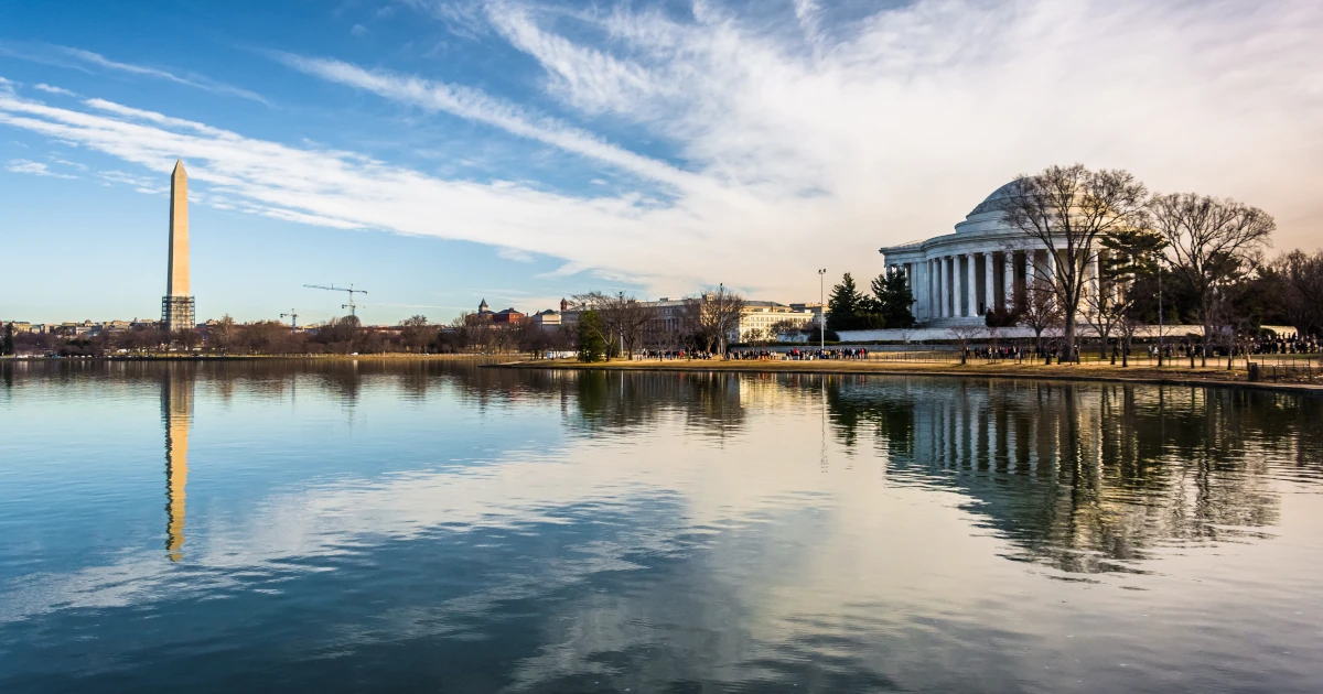 The Washington DC monument skyline | Swyft Filings