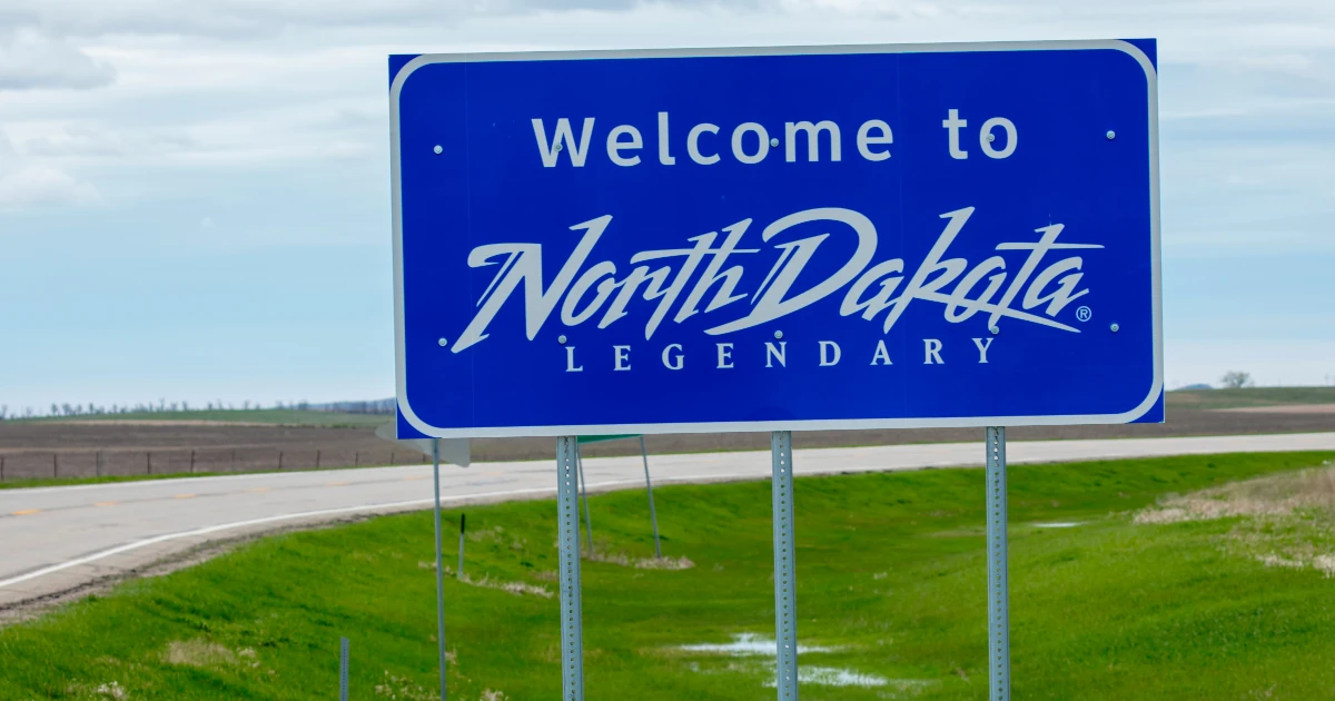 Welcome to North Dakota Sign