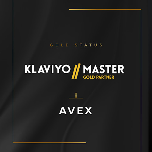 Avex – a Klaviyo Master Gold Partner