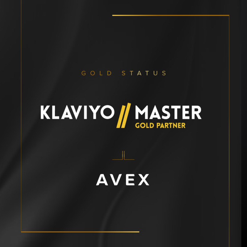 Avex – a Klaviyo Master Gold Partner