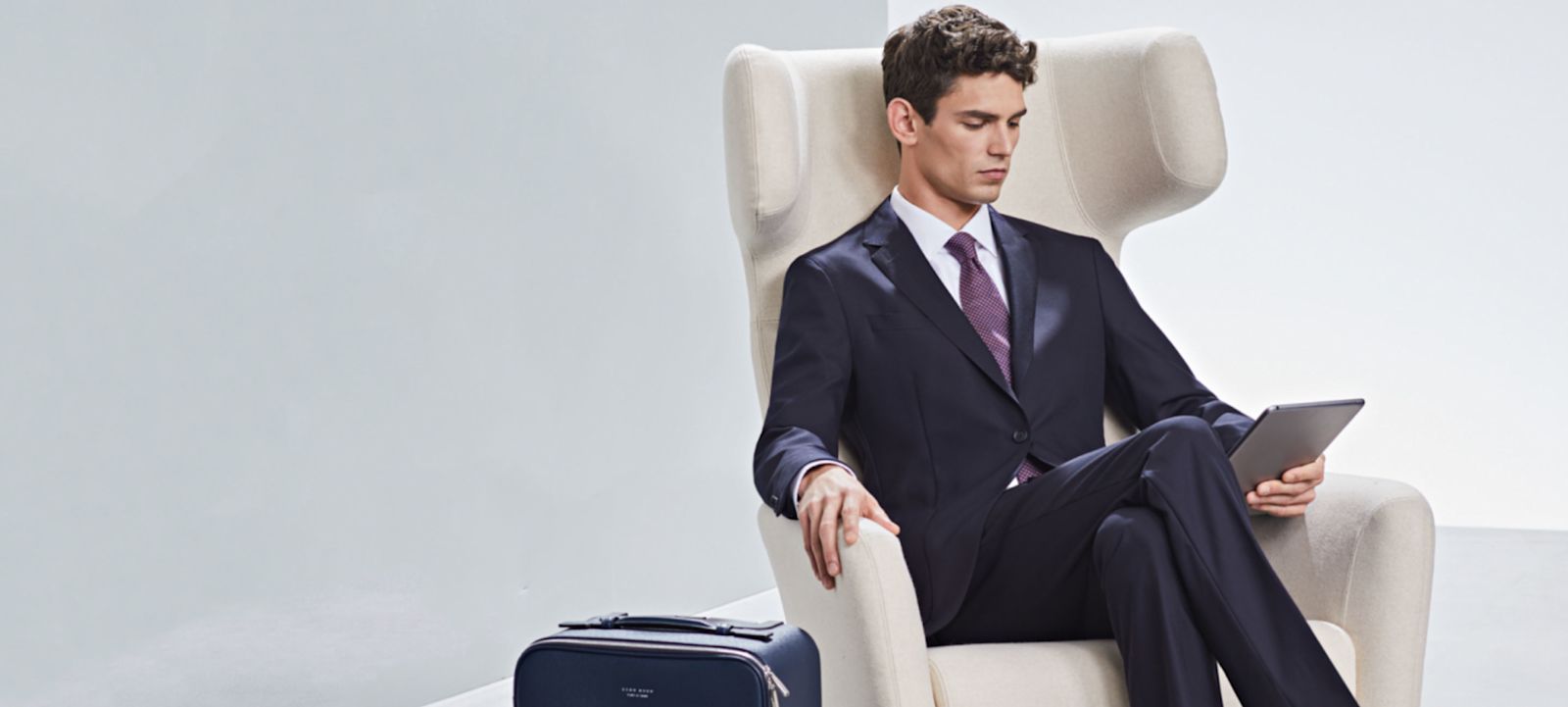 Hugo Boss lifestyle image for email marketing landing page