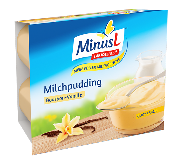 Milchpudding Bourbon-Vanille 4x125g