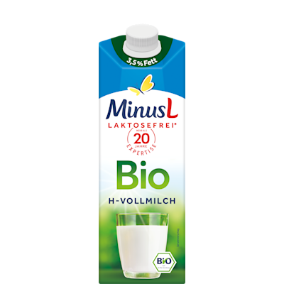 Bio H-Vollmilch 3,5 % Fett 1L