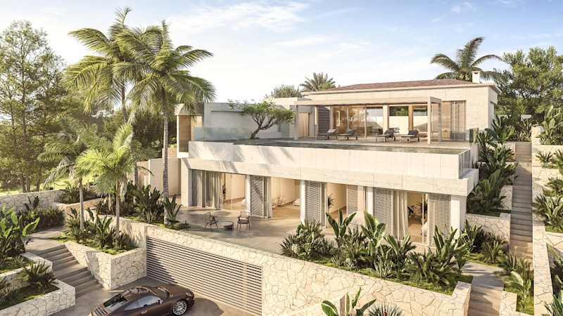 "Villa Martines" exklusive nybyggd villa till salu på Ibiza