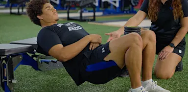 image for Maintenance Exercise: Shoulder Elevated Bridge with Foam