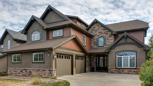 Large Colorado Home with New LP SmartSide Exterior Siding