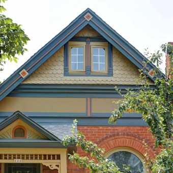 Victorian style home with new siding