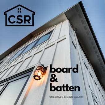 Colorado Siding Repair Board and Batten