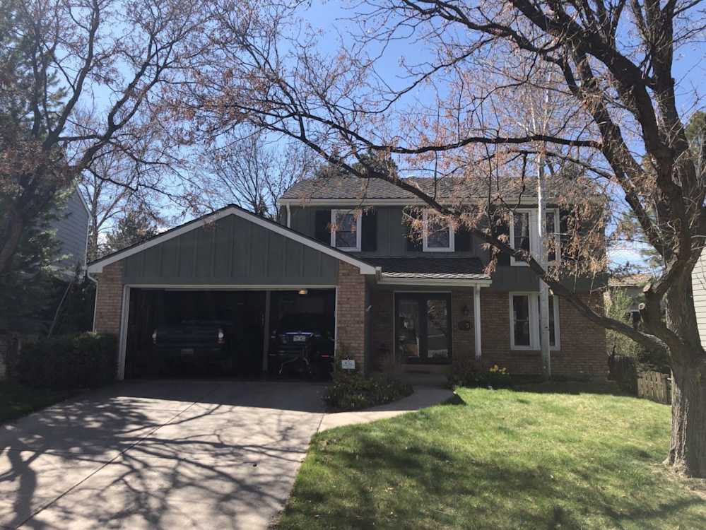 CENTENNIAL EXTERIOR REMODEL | LIGHT MIST JAMES HARDIE COLORPLUS