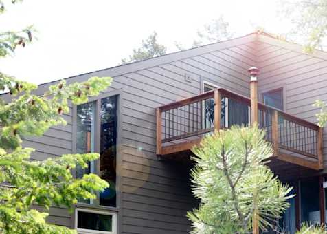 House with masonite siding in evergreen colorado