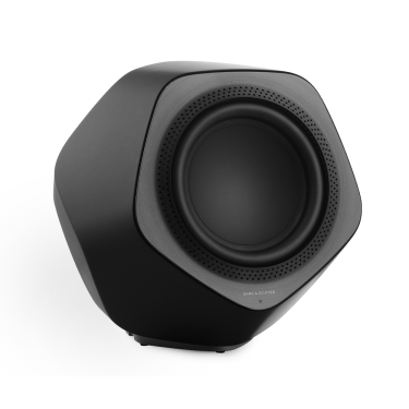 Beolab 19 in Black Anthracite from the front side
