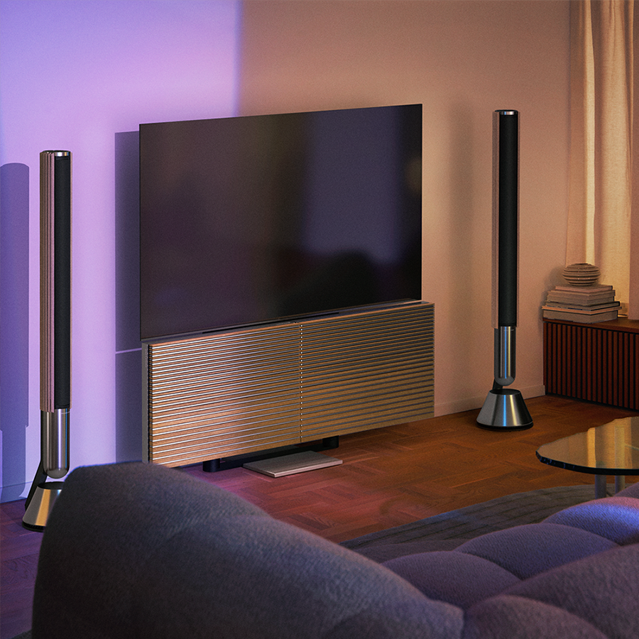 Neo TV™ proporciona sonido de cine a través del altavoz B&O