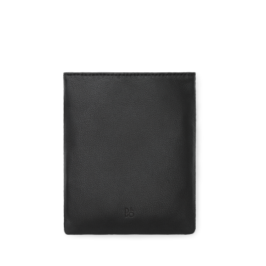 Pouch for Earphones eaphones leather pouch black 1