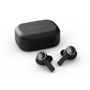 Image of Beoplay EX in Black Anthracite with charging case