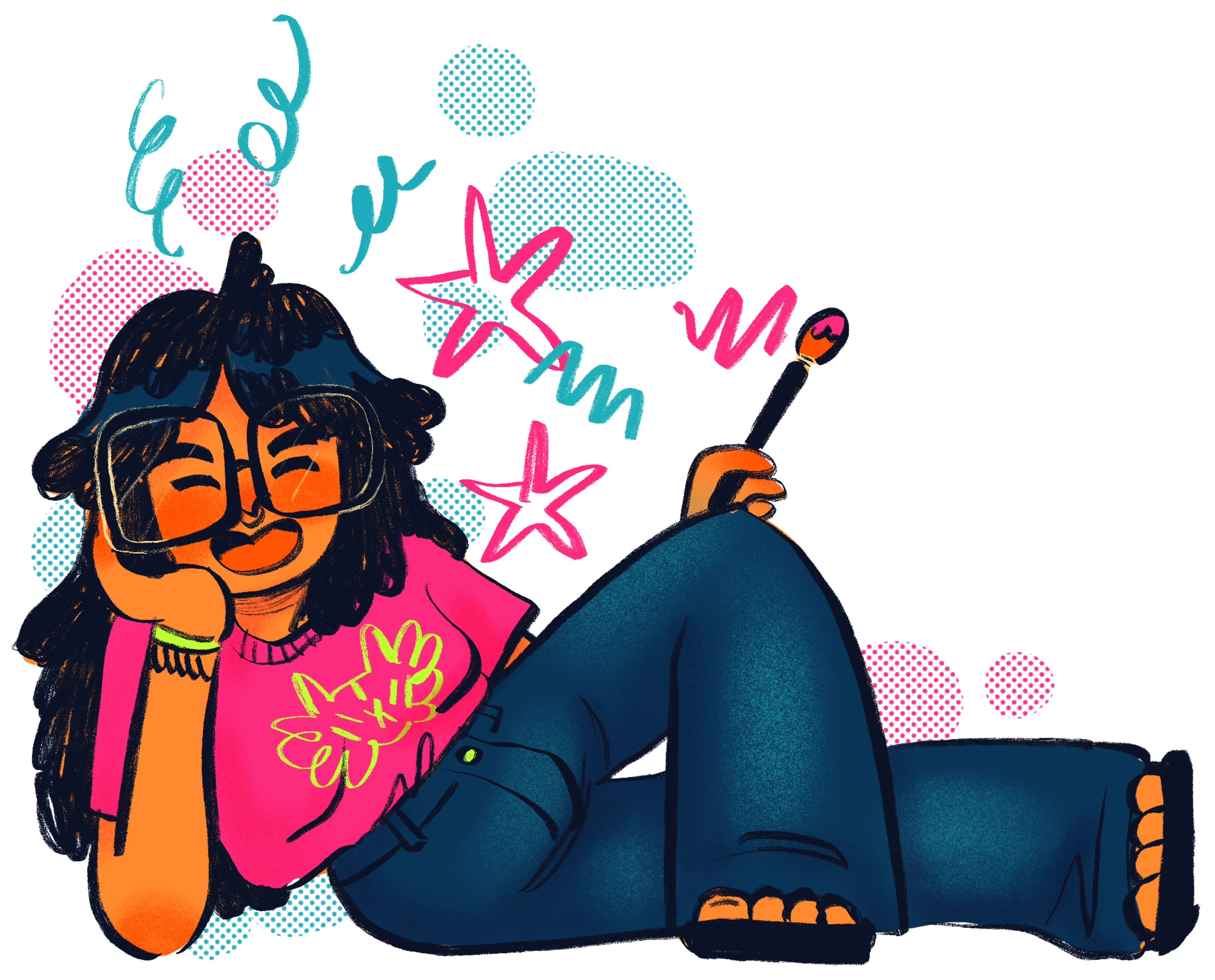 Autorretrato de María Macías