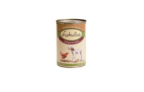 400 g de comida húmida Lukullus para cães