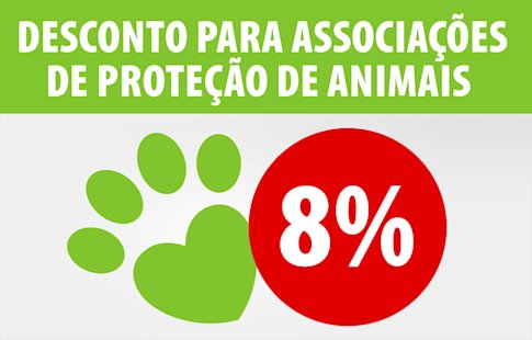 Desconto para protetoras de animais