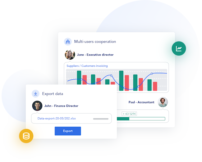 Collaborate easily with colleagues and partners