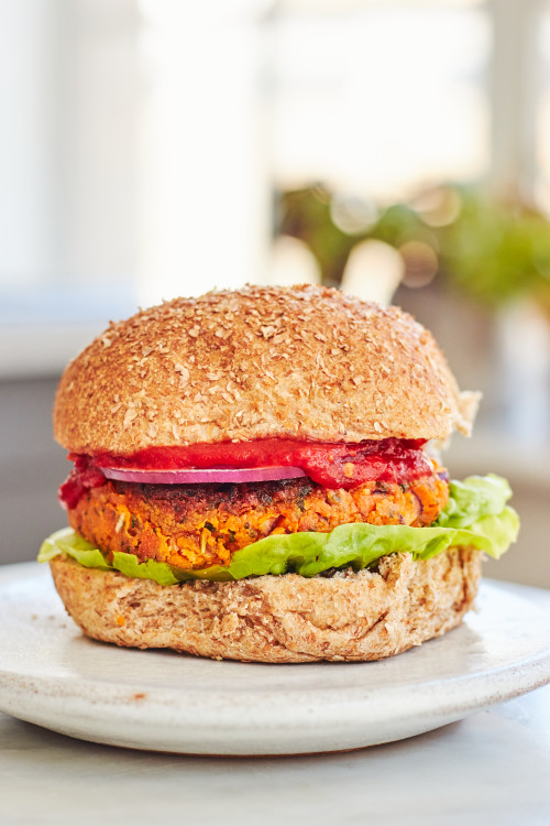 Herby Chickpea Burgers