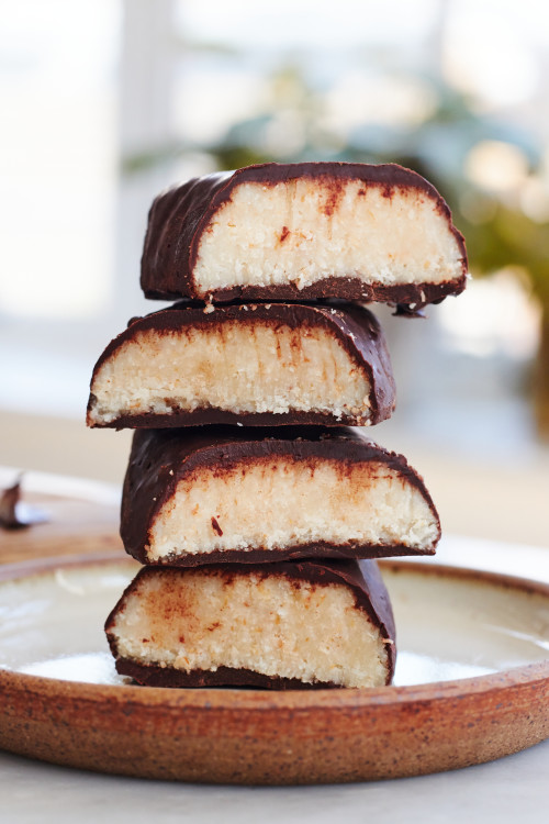 Dark Chocolate Coconut Bites