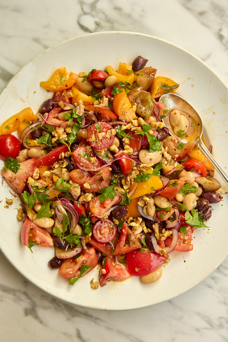 Herby Tomato & Walnut Salad
